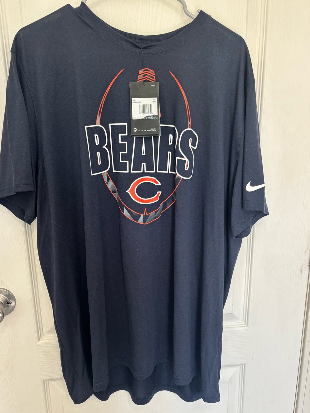 Nike NFL Chicago Bears Dri‑Fit T‑Shirt – Team Apparel – Size M